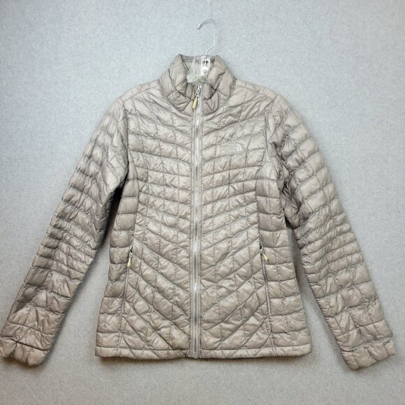 The North Face Thermoball Jacket Womens Small Quilted Puffer Lightweight Hiking - Picture 1 of 16